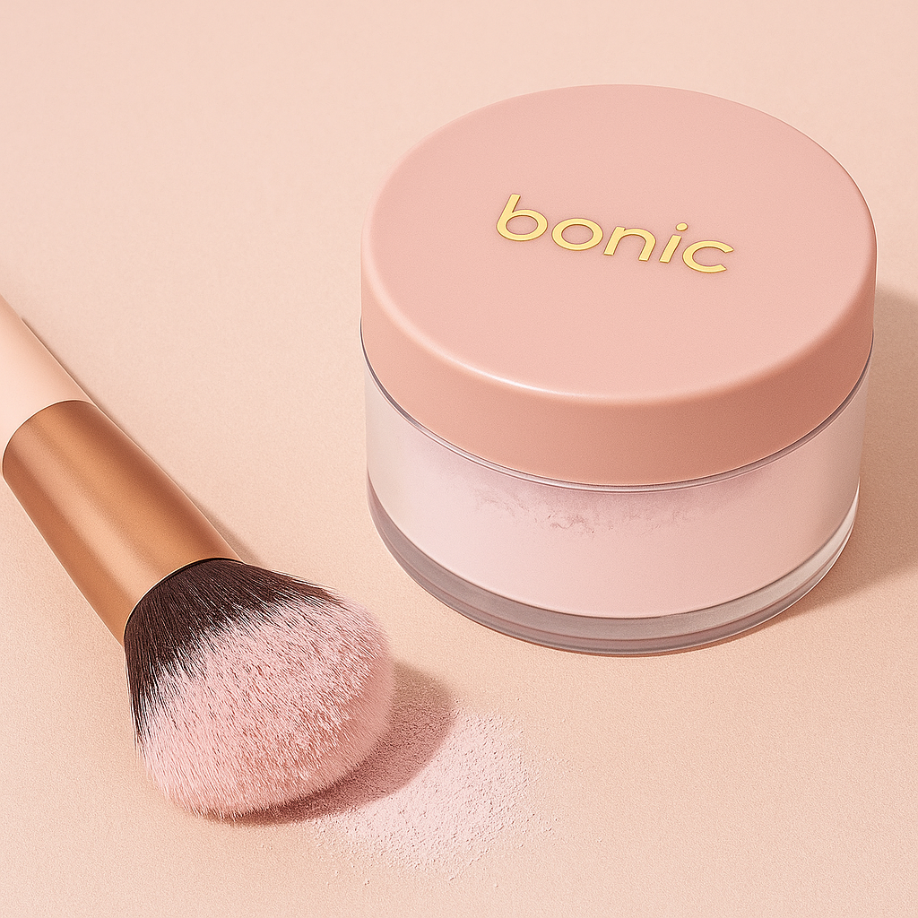 פודרה אבקה ורודה bonic