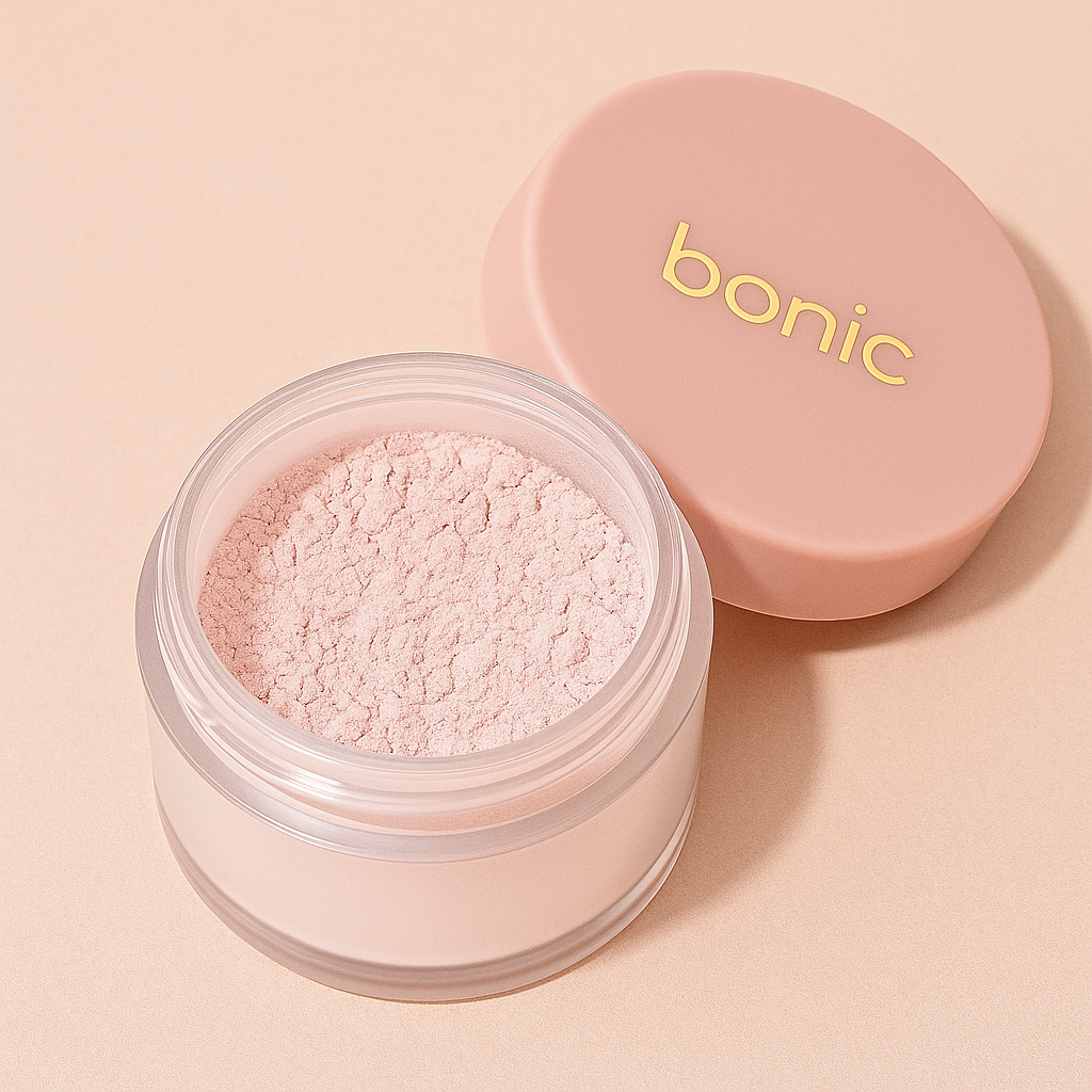פודרה אבקה ורודה bonic