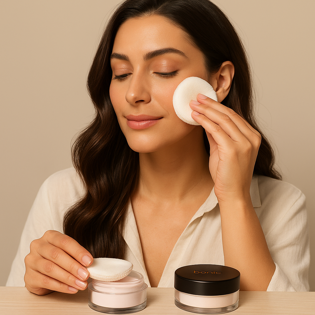 פודרה אבקה שקופה bonic